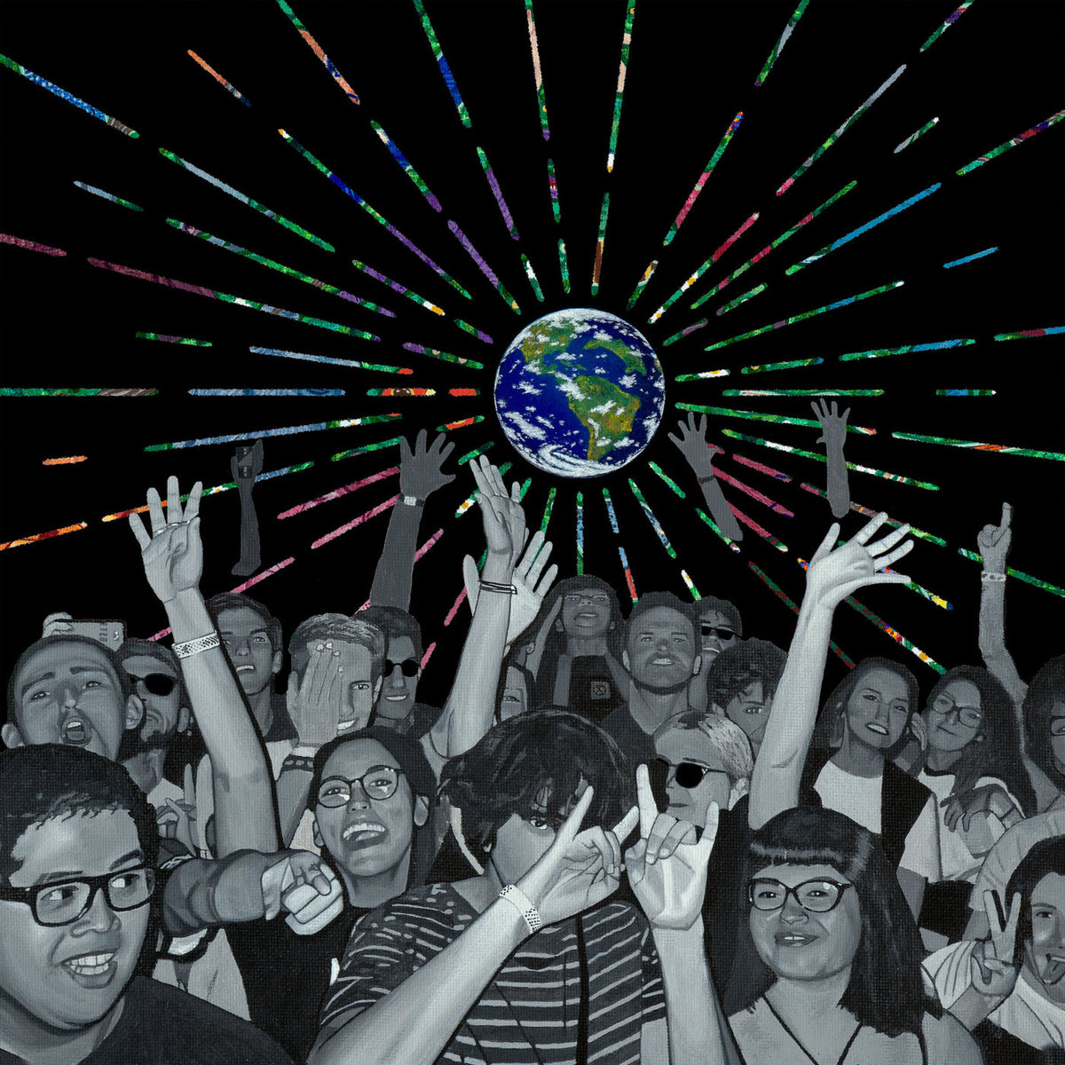 Superorganism – World Wide Pop vinyl record cover