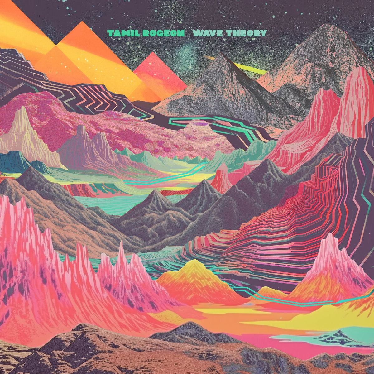 Tamil Rogeon – Wave Theory vinyl record cover