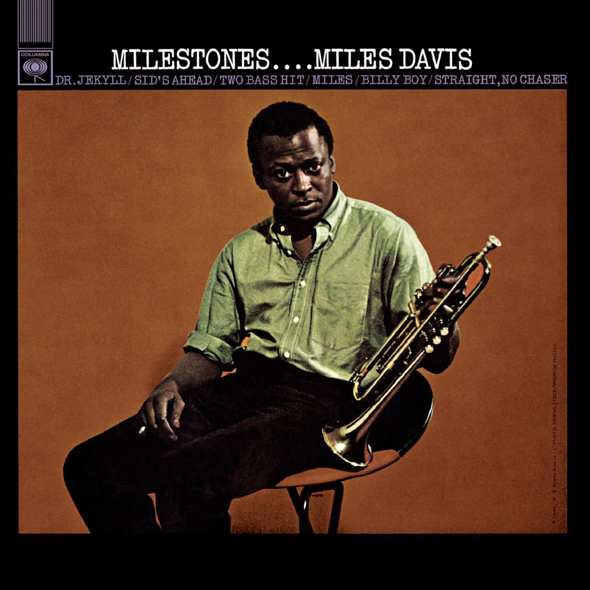 Miles Davis – Milestones vinyl record cover