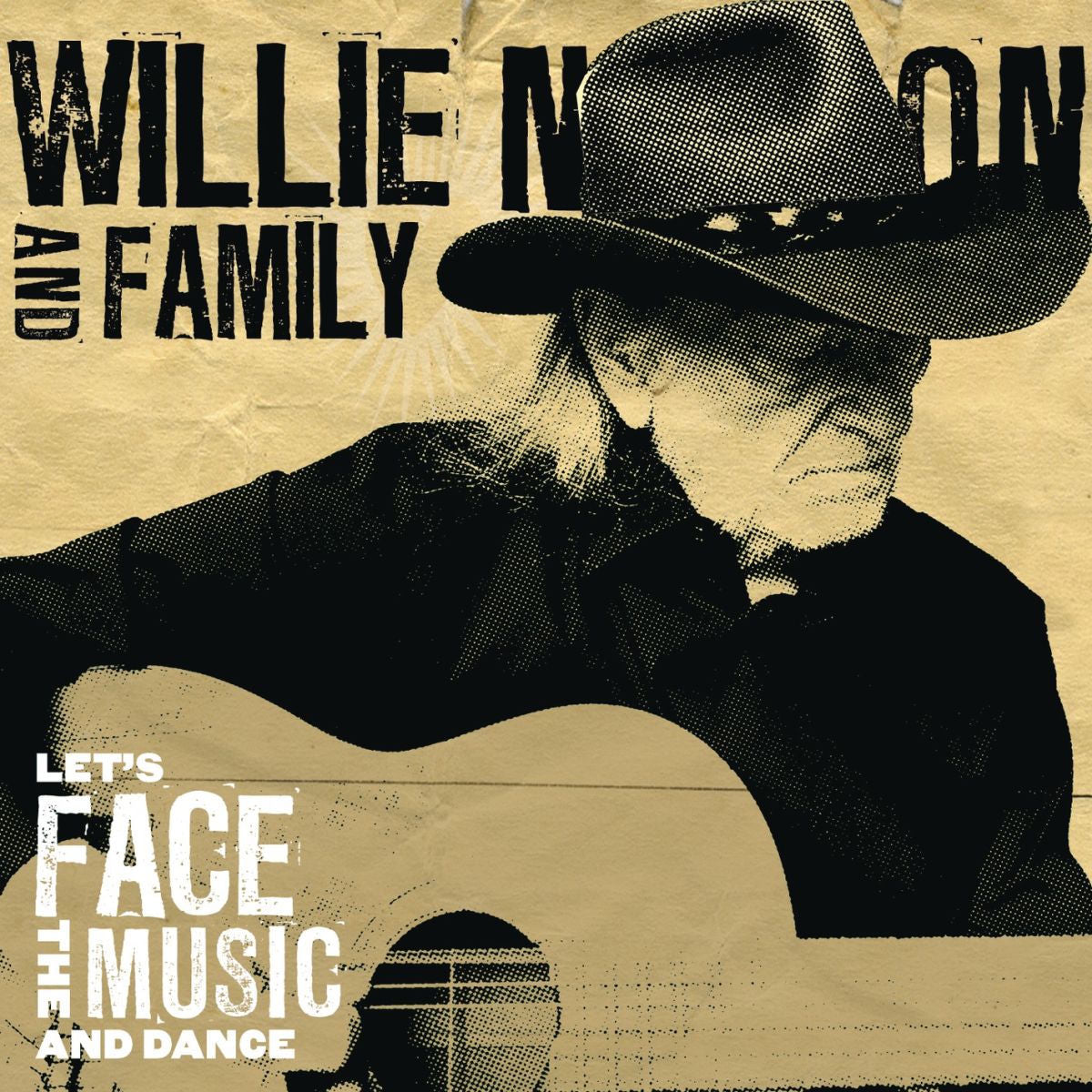 Willie Nelson – Let'S Face The Music And Dance vinyl record cover