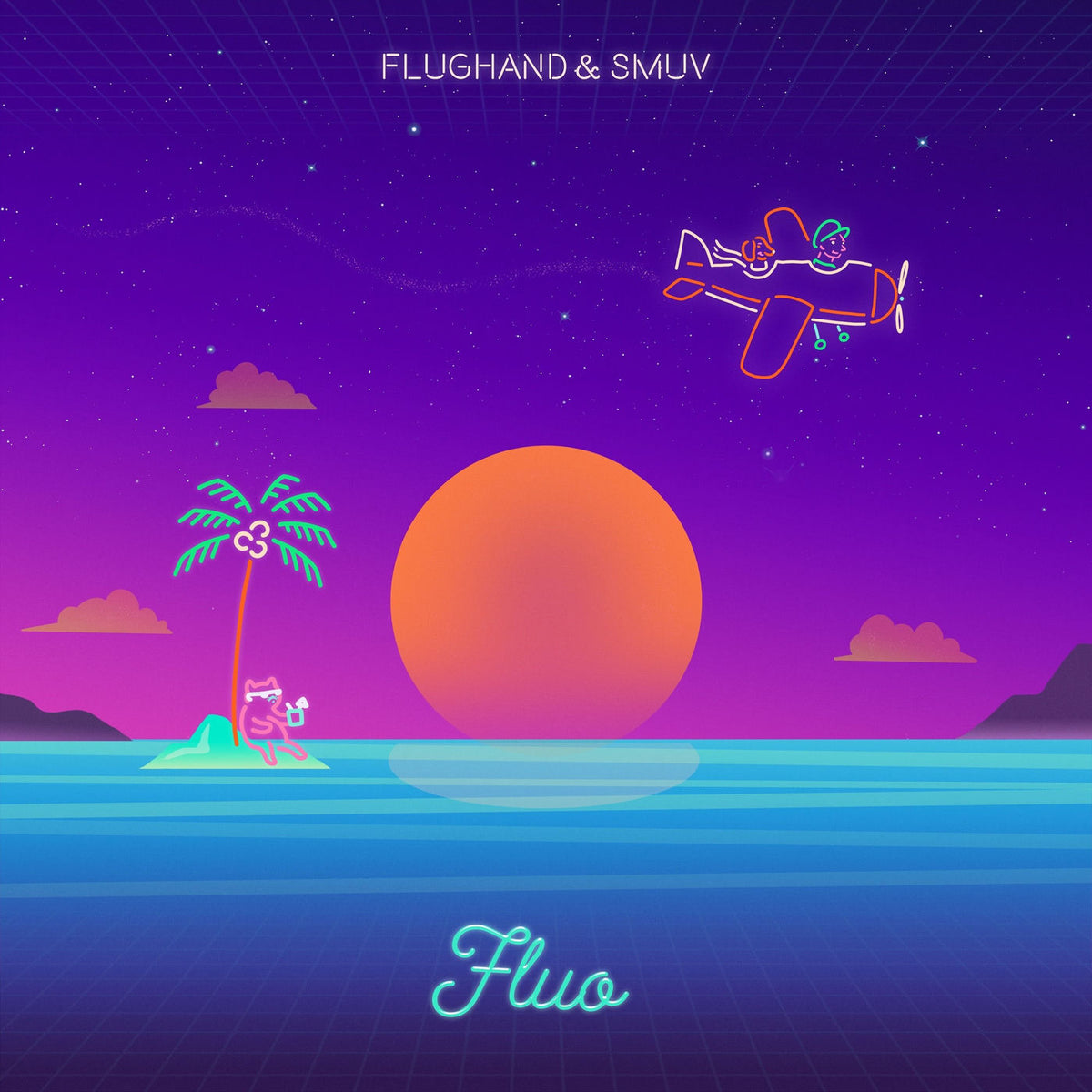 Flughand – Fluo vinyl cover