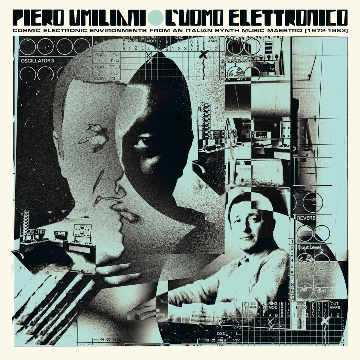 Piero Umiliani – L'uomo Elettronico vinyl record cover