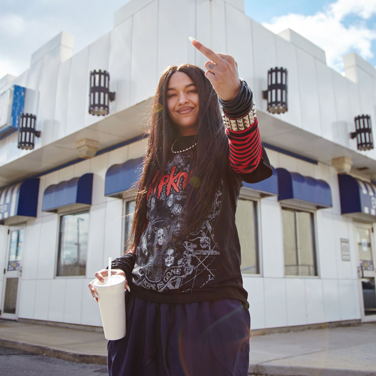 Princess Nokia – A Girl Cried Red vinyl cover