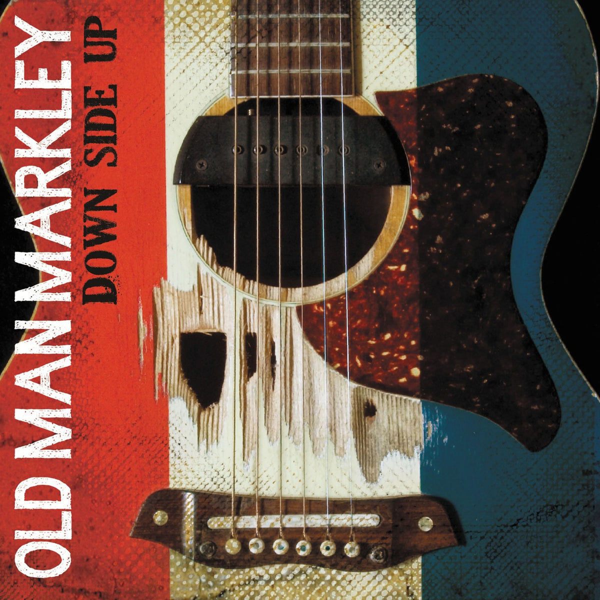 Old Man Markley – Down Side Up vinyl record cover