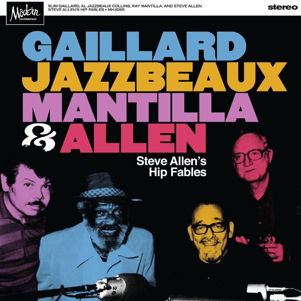 Silm Gaillard – Steve Allen’s Hip Fables vinyl cover