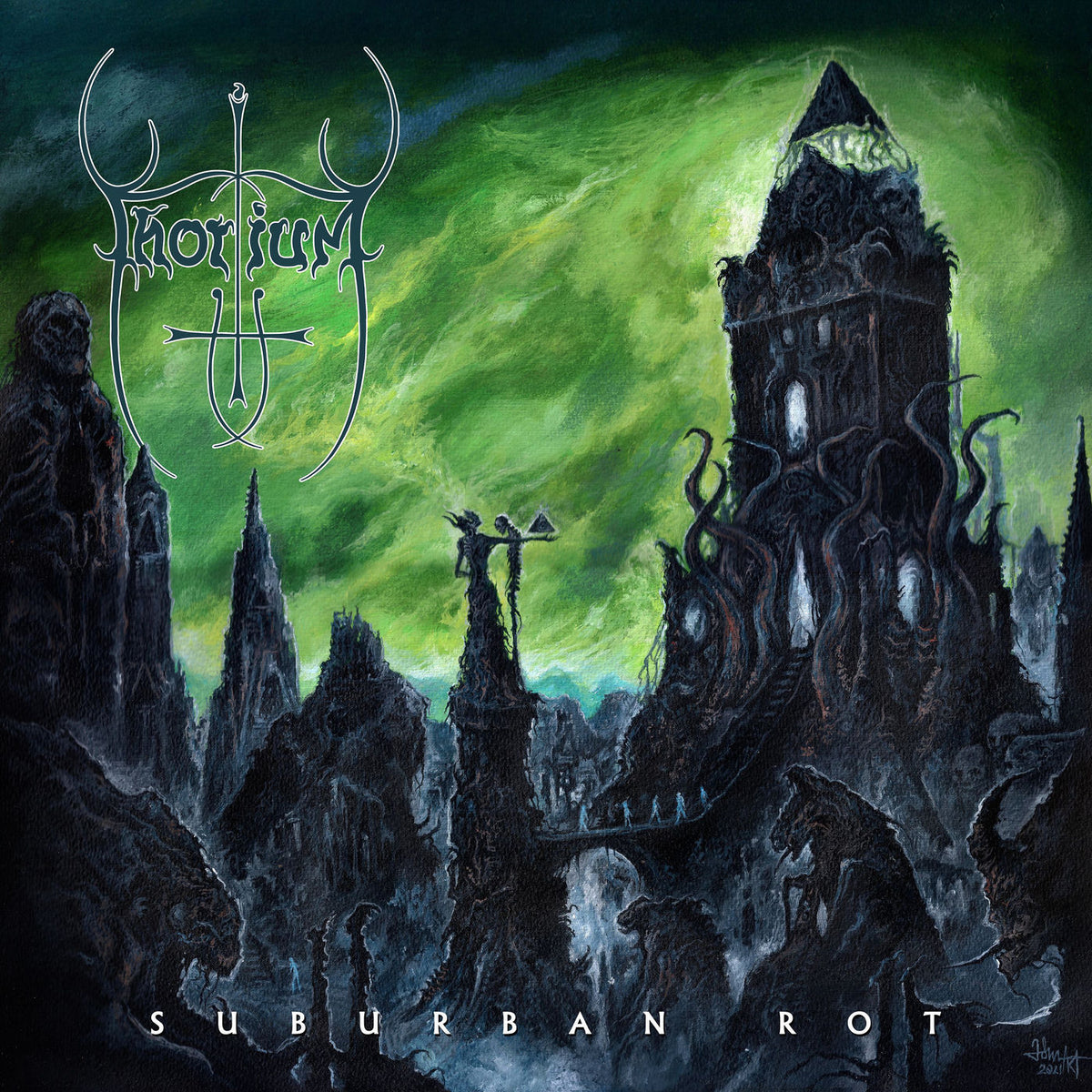 Thorium – Suburban Rot vinyl record cover
