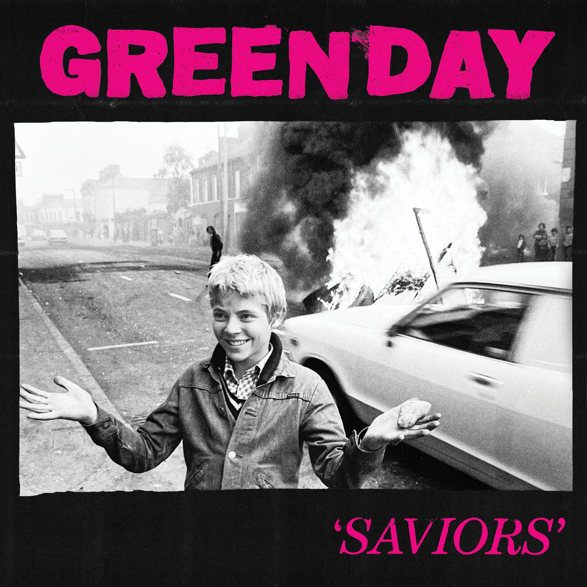 Green Day – Saviors (Édition De Luxe) (Coloured Vinyl) vinyl record cover