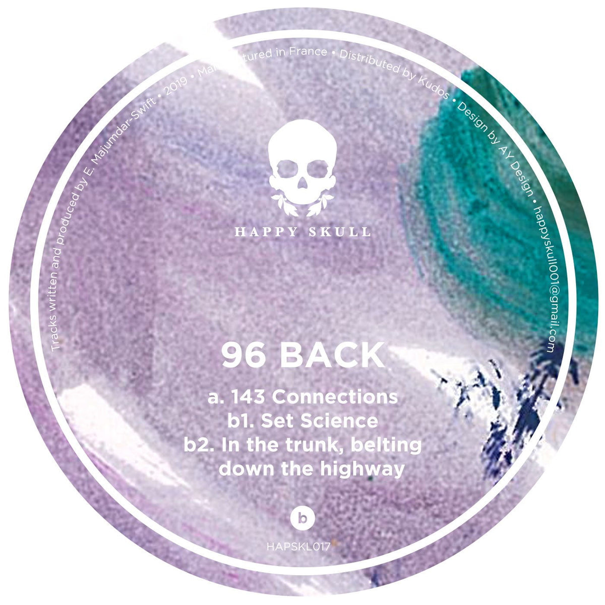 96 Back – 143 Connections vinyl cover