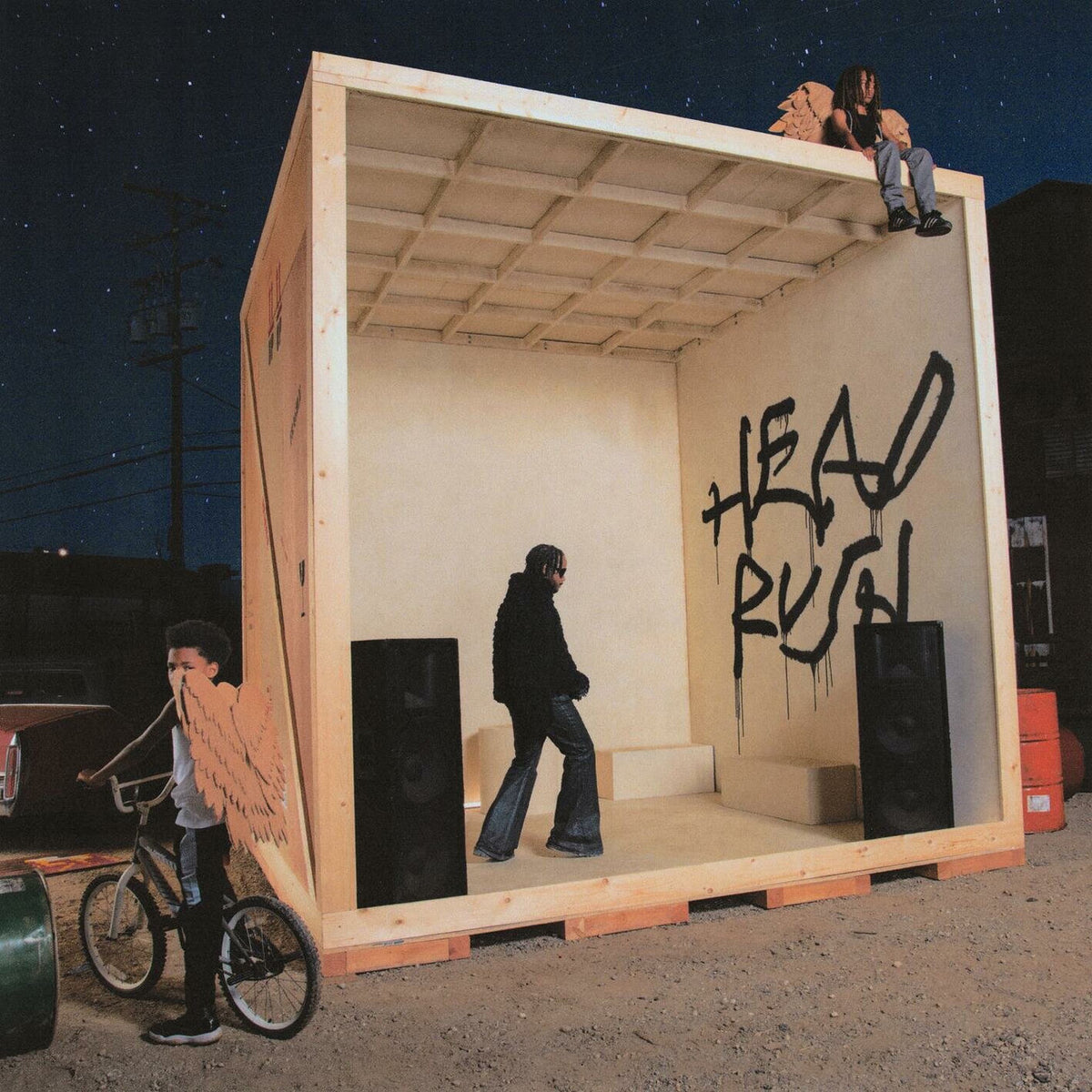Channel Tres – Head Rush vinyl record cover