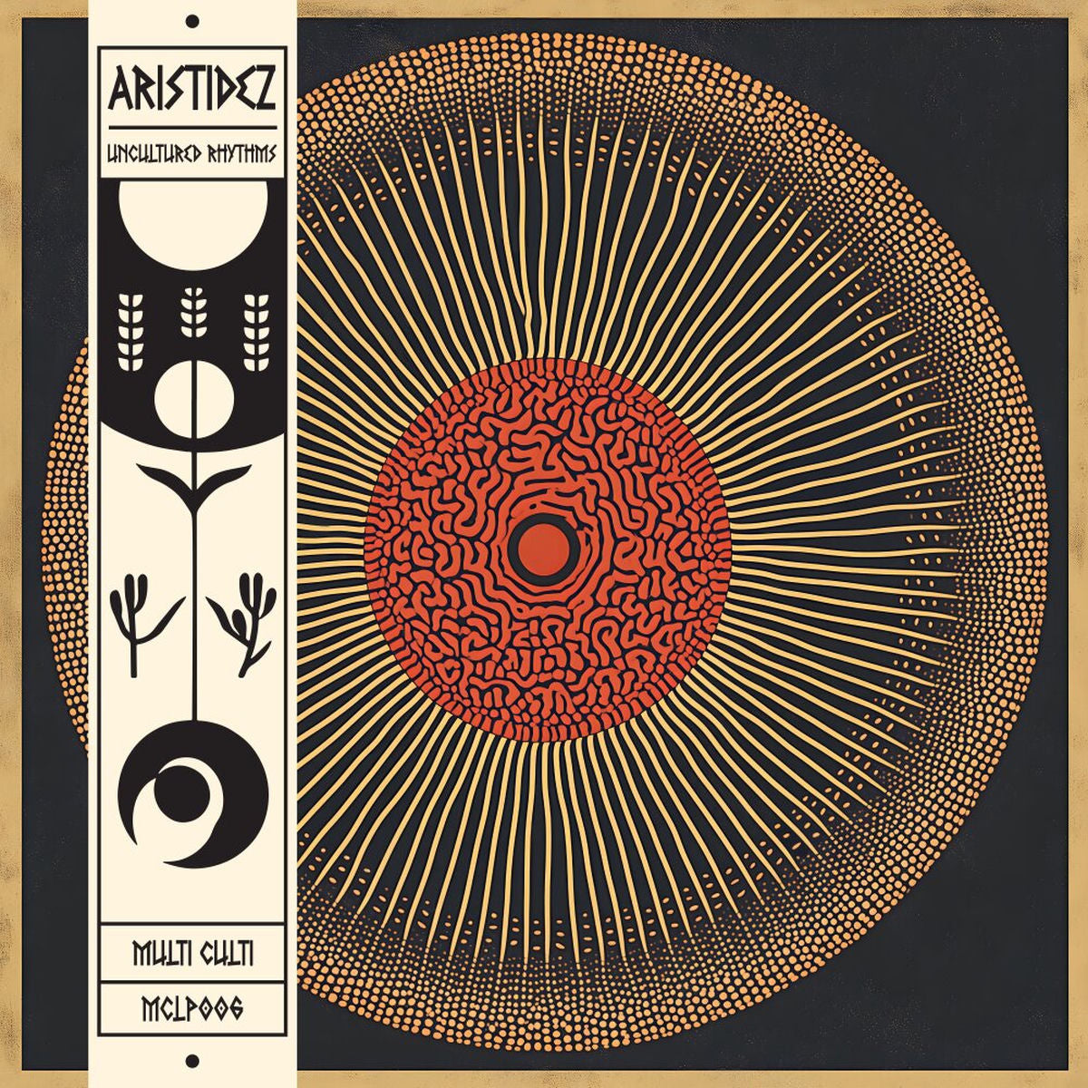 Aristidez – Uncultured Rhythms vinyl record cover