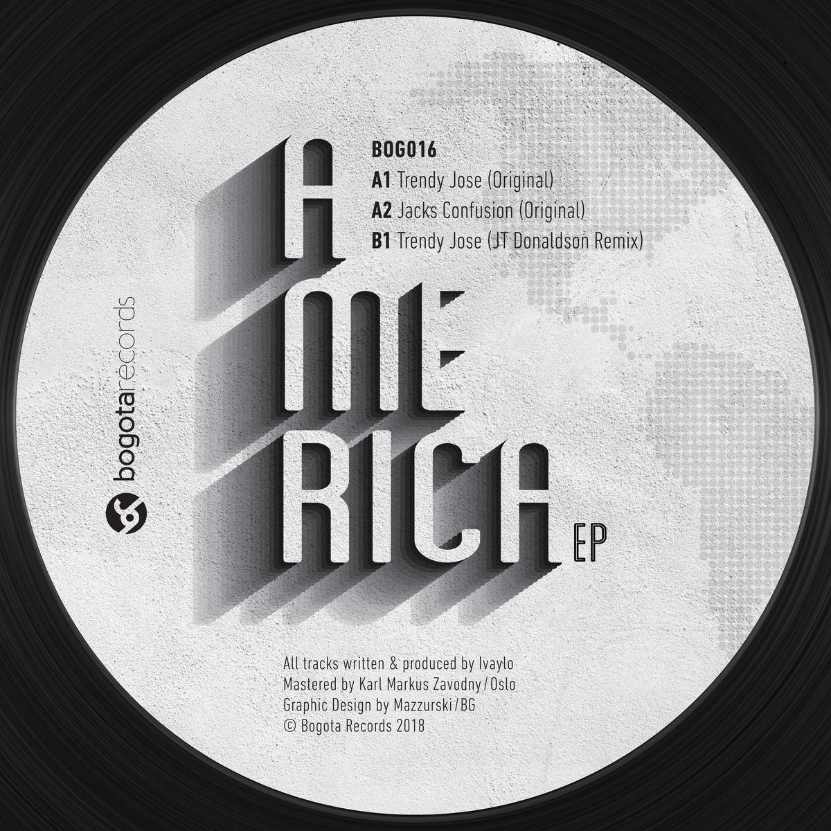 Ivaylo – America vinyl cover
