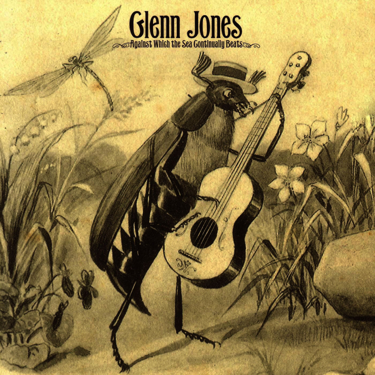 Glenn Jones – Against Which The Sea Continually Beats vinyl cover