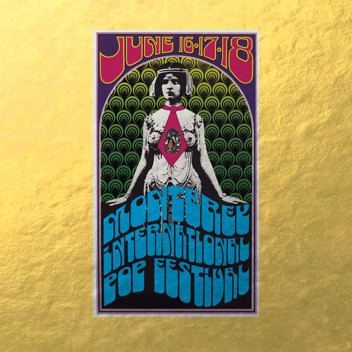 Various Artists – Iconic Performances From The Monterey International Pop Festival vinyl record cover