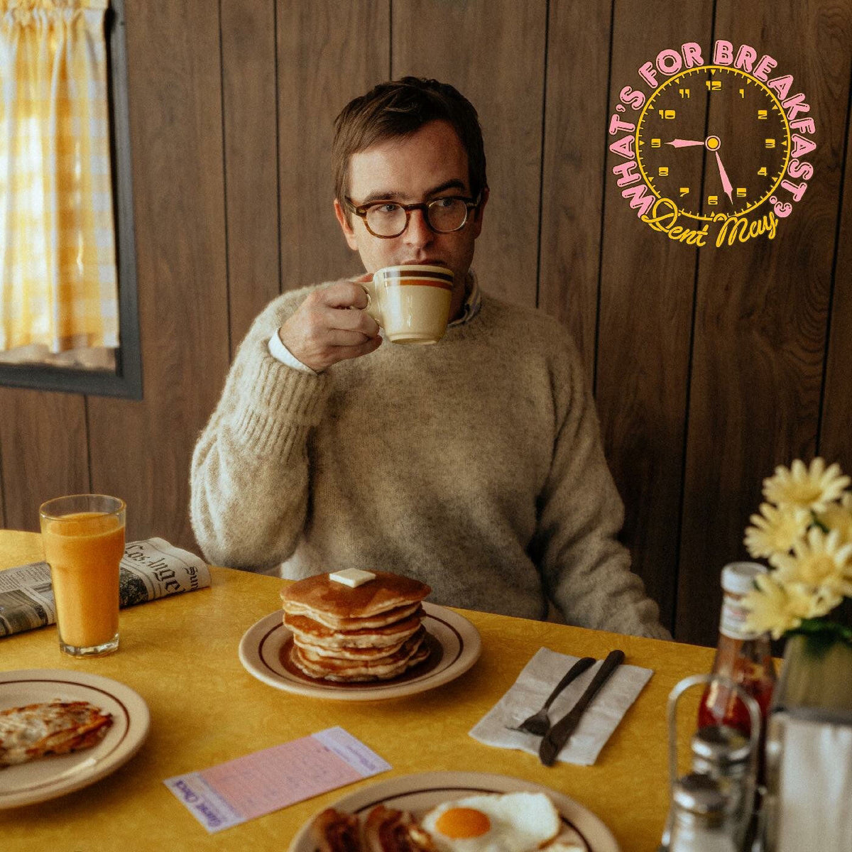 Dent May – What's for Breakfast? vinyl record cover