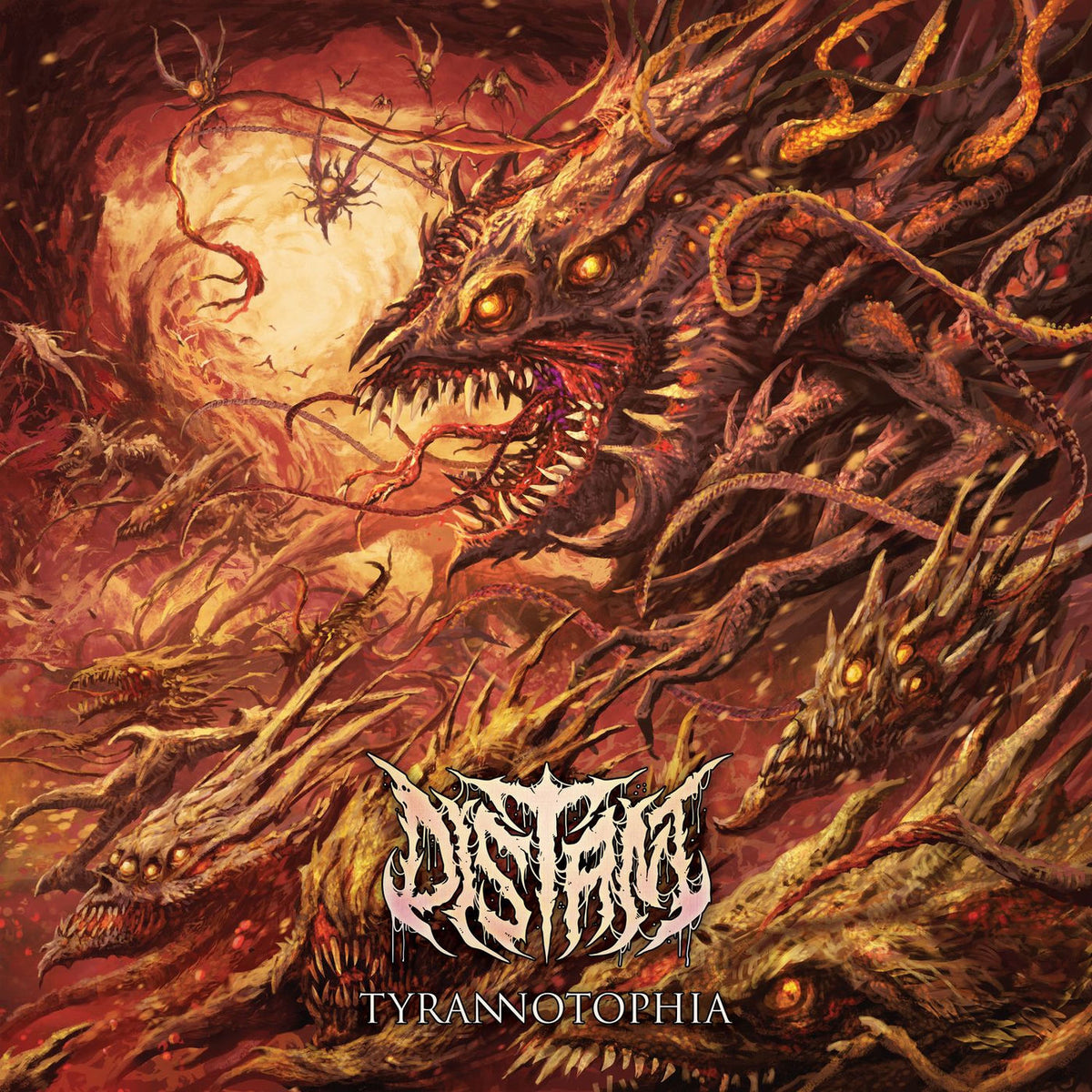 Distant – Tyrannotophia (Redux) vinyl record cover