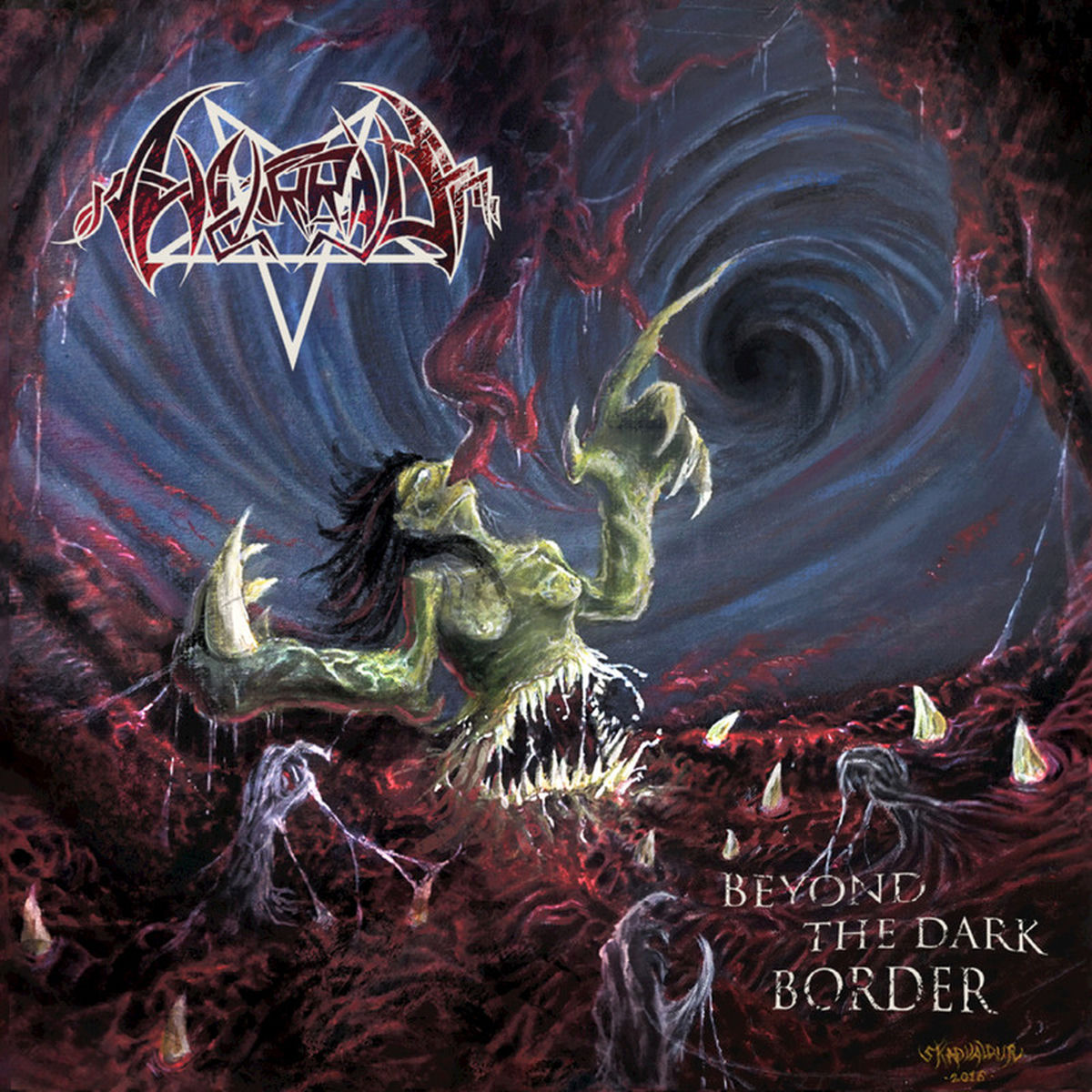 Horrid – Beyond The Dark Border vinyl record cover