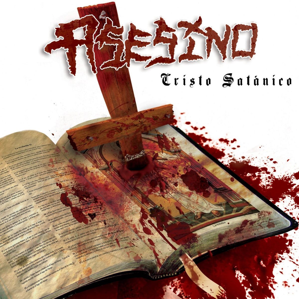 Asesino – Christo Satanico vinyl record cover