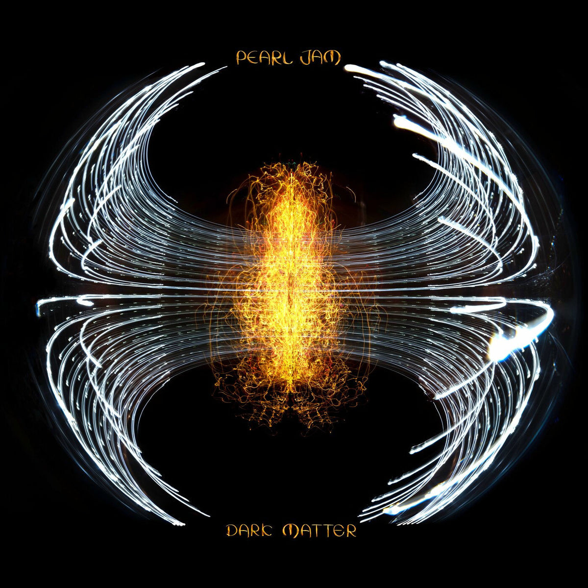 Pearl Jam – Dark Matter (Limited Edition, Black & Silver Galaxy) (Arizona/ Las Vegas Variant) vinyl record cover