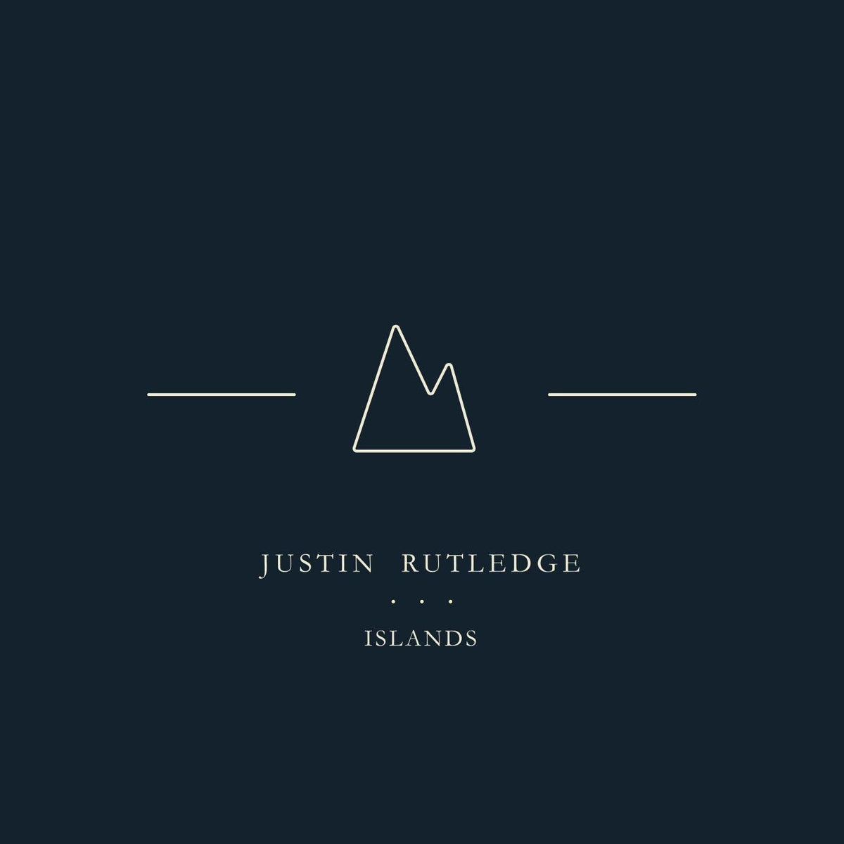 Justin Rutledge – Islands vinyl cover