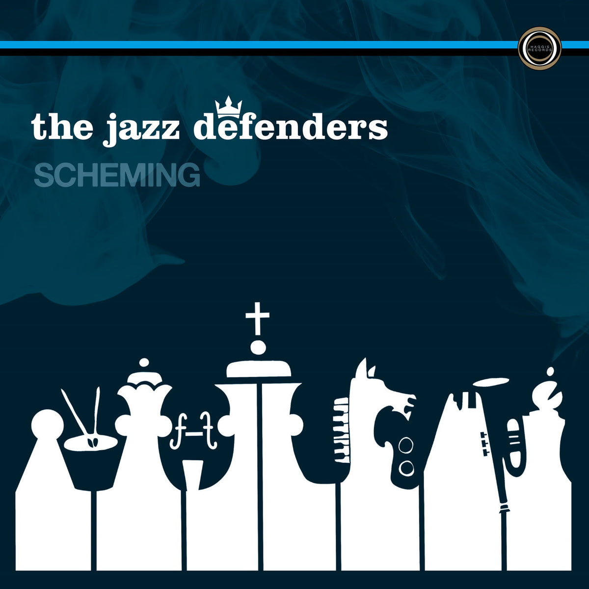 The Jazz Defenders – Scheming vinyl cover