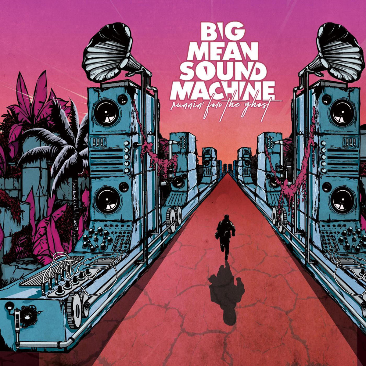 Big Mean Sound Machine – Runnin' For The Ghost vinyl record cover