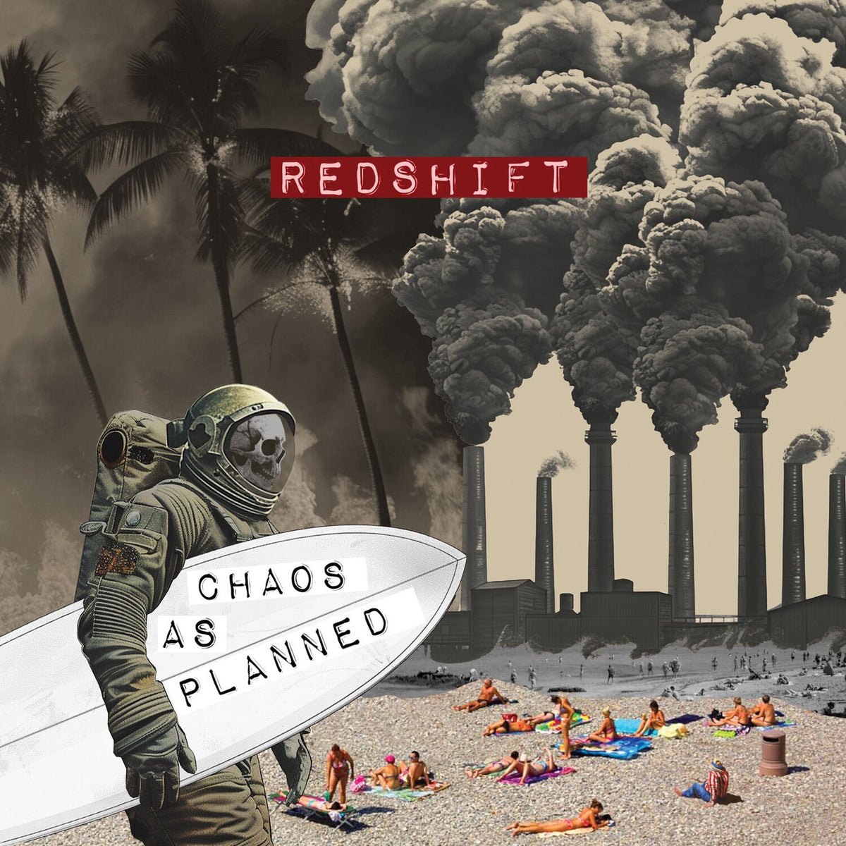 REDSHiFT – Chaos As Planned vinyl cover
