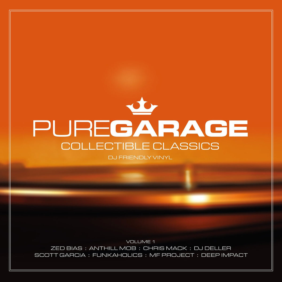 Various Artists – Pure Garage Collectible Classics vinyl record cover