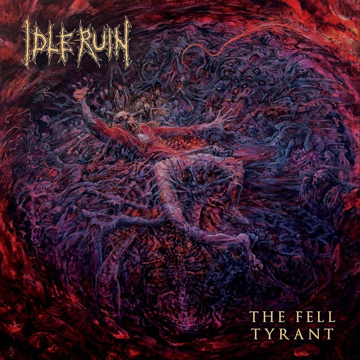 Idle Ruin – The Fell Tyrant (Coloured Vinyl) vinyl record cover