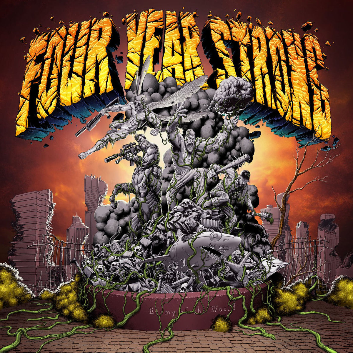 Four Year Strong – Enemy of the World vinyl record cover