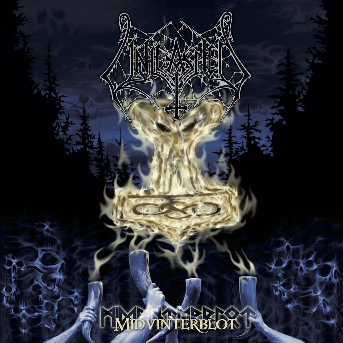 Unleashed – Midvinterblot ( COLOUR) vinyl record cover