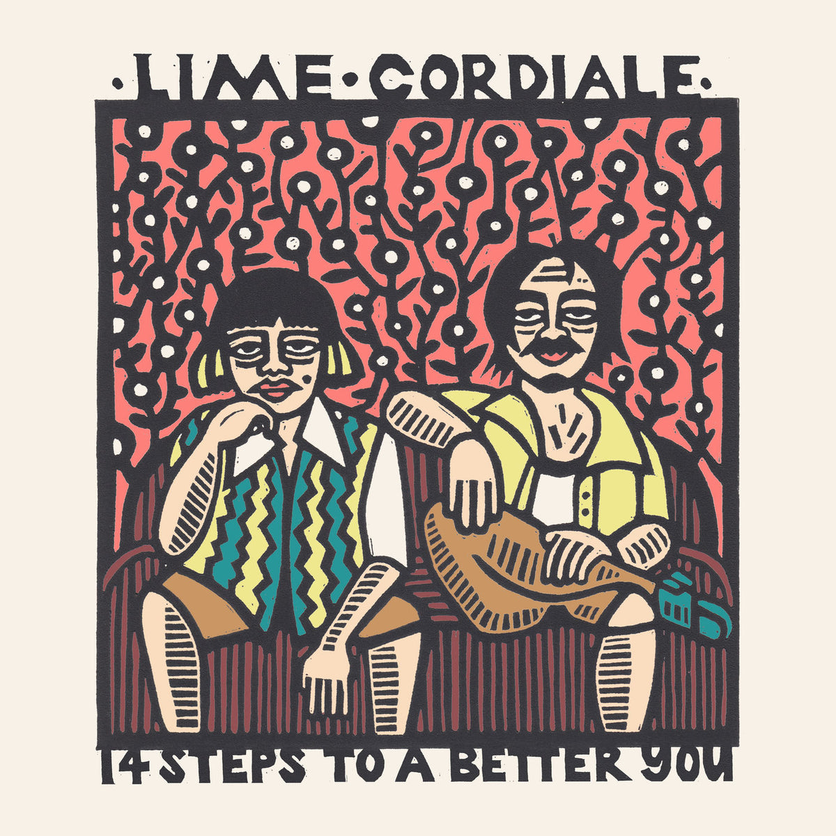 Lime Cordiale – 14 Steps To A Better You - Vinyl Lp vinyl record cover