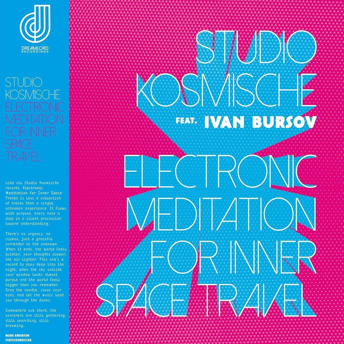 Studio Kosmische – Electronic Meditation for Inner Space Travel vinyl record cover