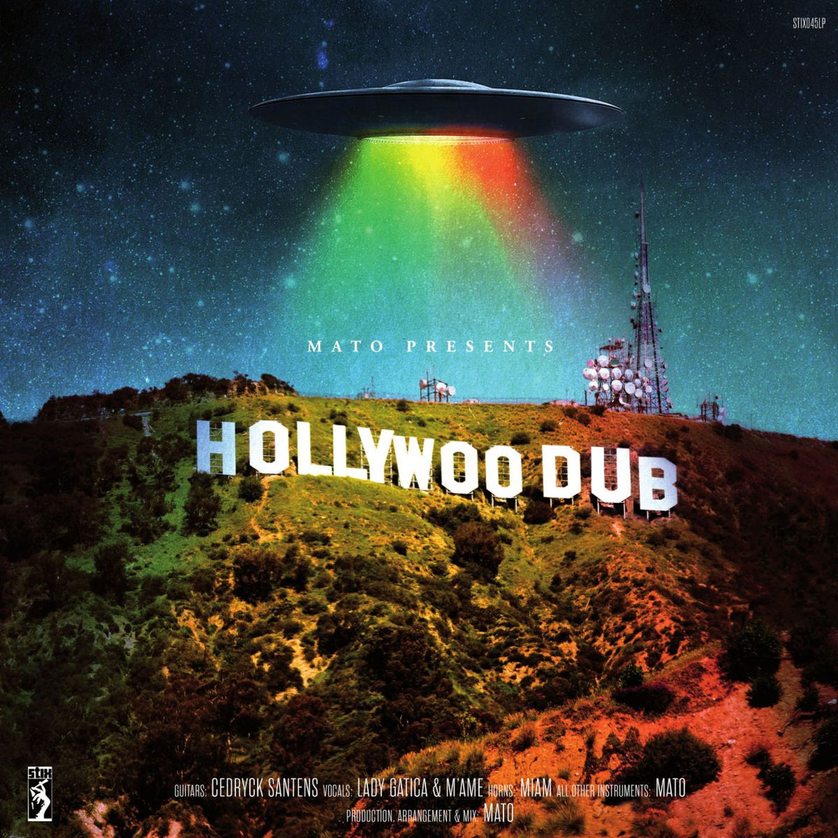MATO – Hollywoo Dub vinyl record cover