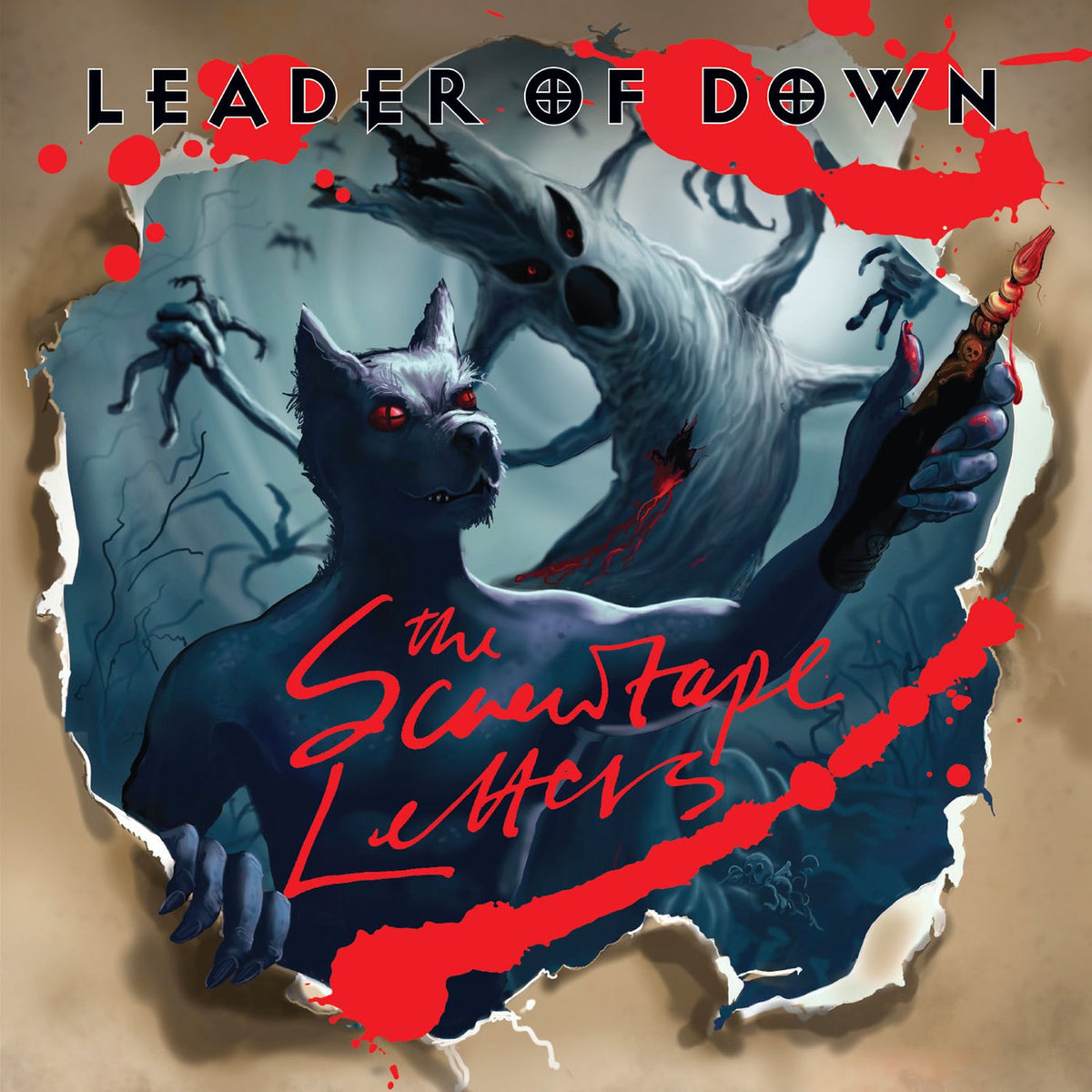 Leader Of Down – Screwtape Letters (RED) vinyl record cover