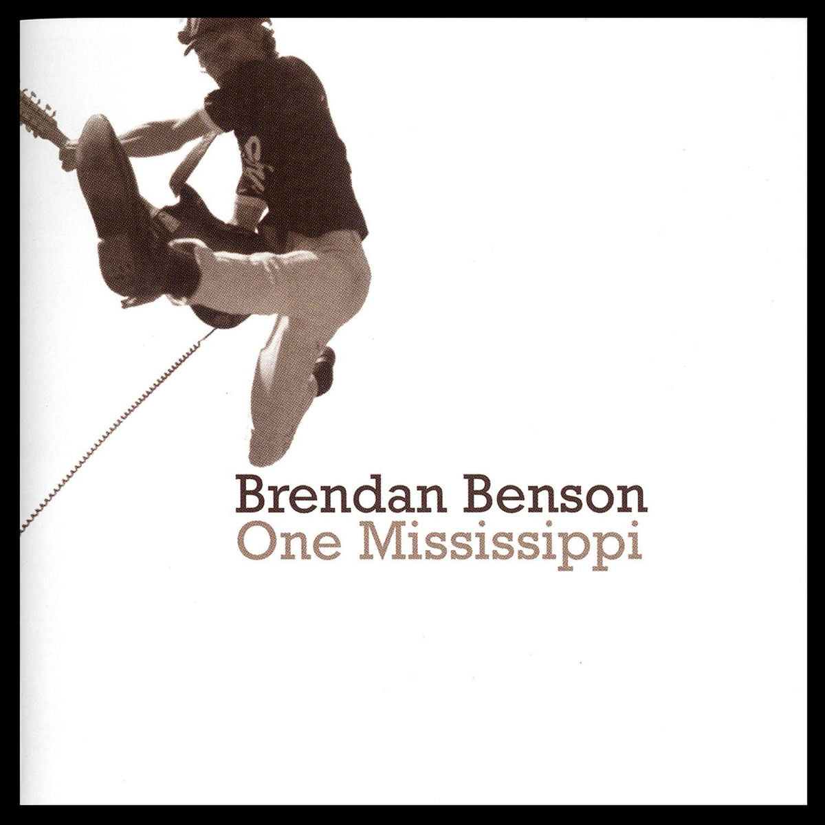 Brendan Benson – One Mississippi vinyl cover