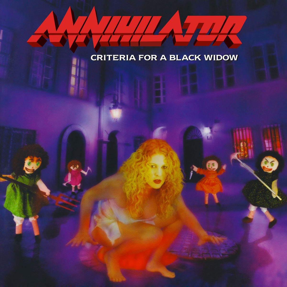 Annihilator – Criteria For A Black Widow vinyl record cover