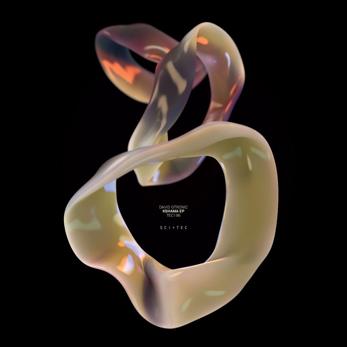 David Gtronic – Kshama EP vinyl cover