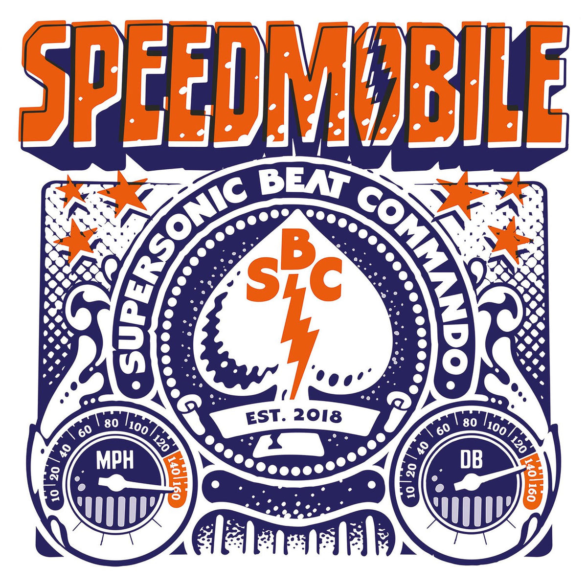 Speedmobile – Supersonic Beat Commando vinyl record cover