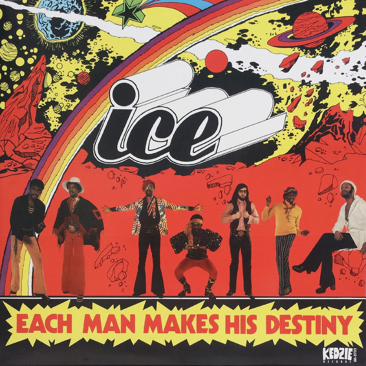 Ice – Each Man Makes His Destiny vinyl record cover