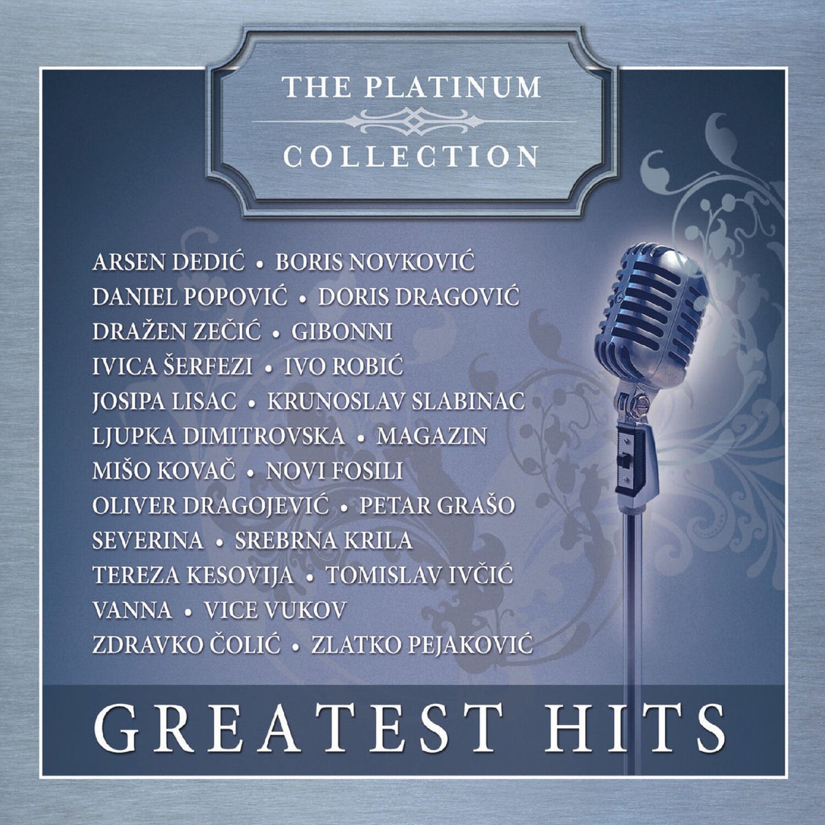 Various Artists – The Platinum Collection, Greatest Hits vinyl record cover