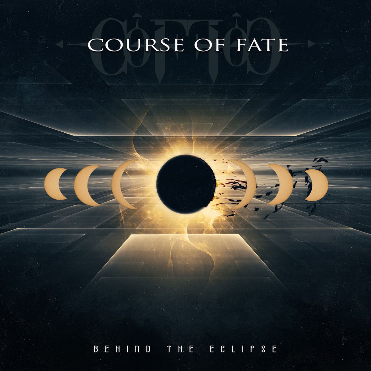 Course of Fate – Behind the Eclipse vinyl record cover