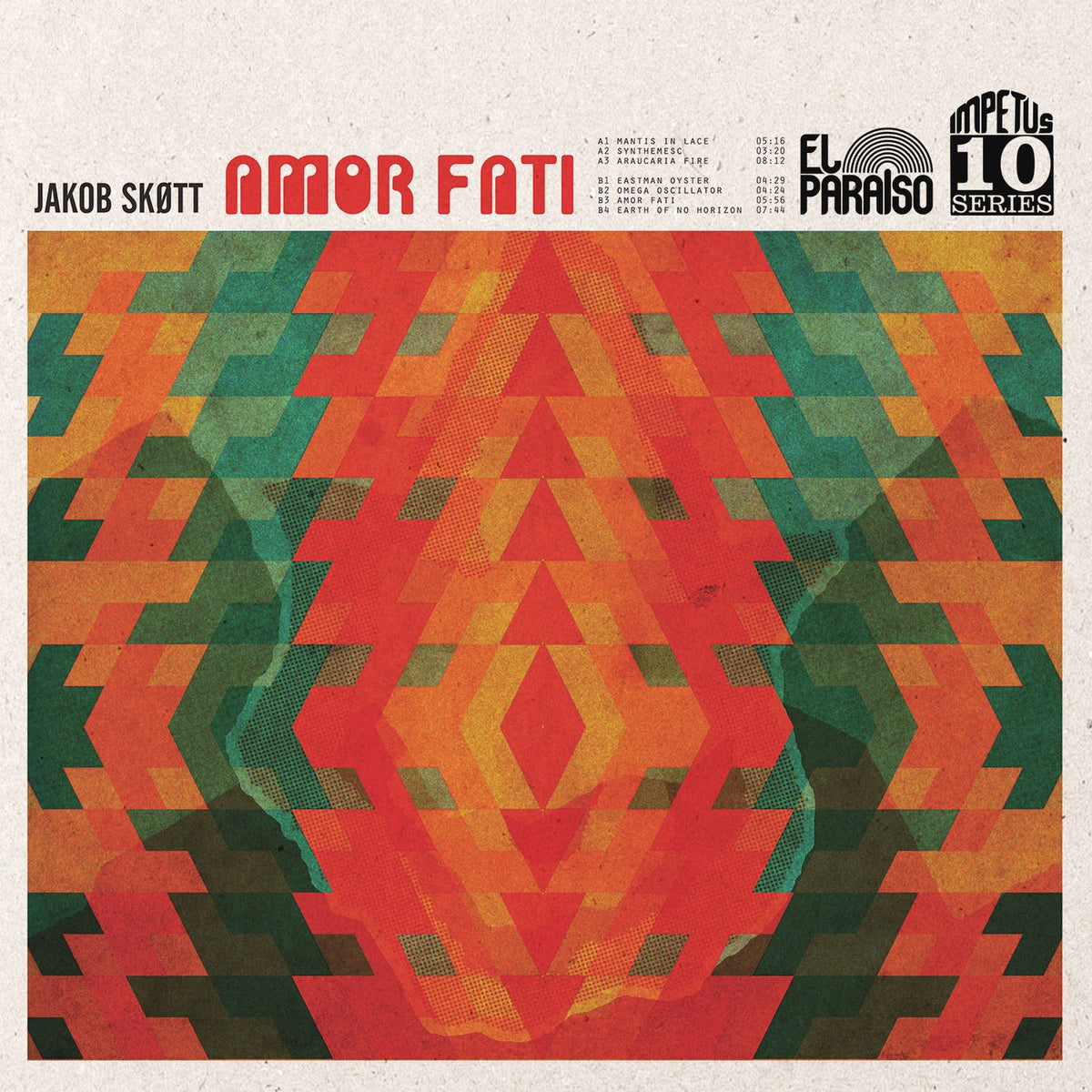 Jakob Skøtt – Amor Fati vinyl cover