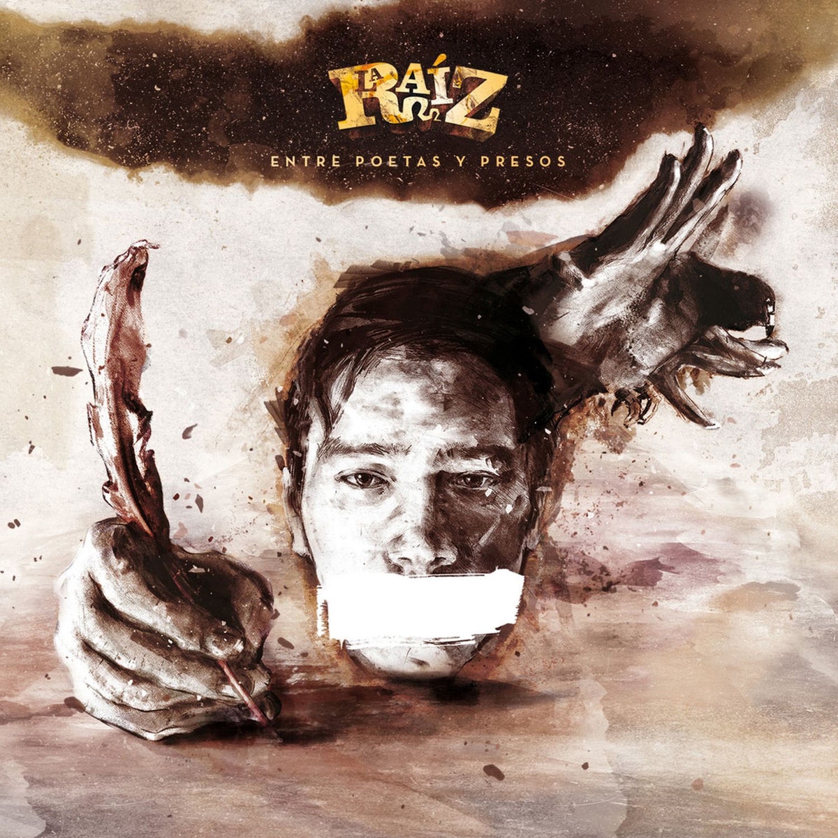 La Raiz – Entre Poetas Y Presos vinyl record cover
