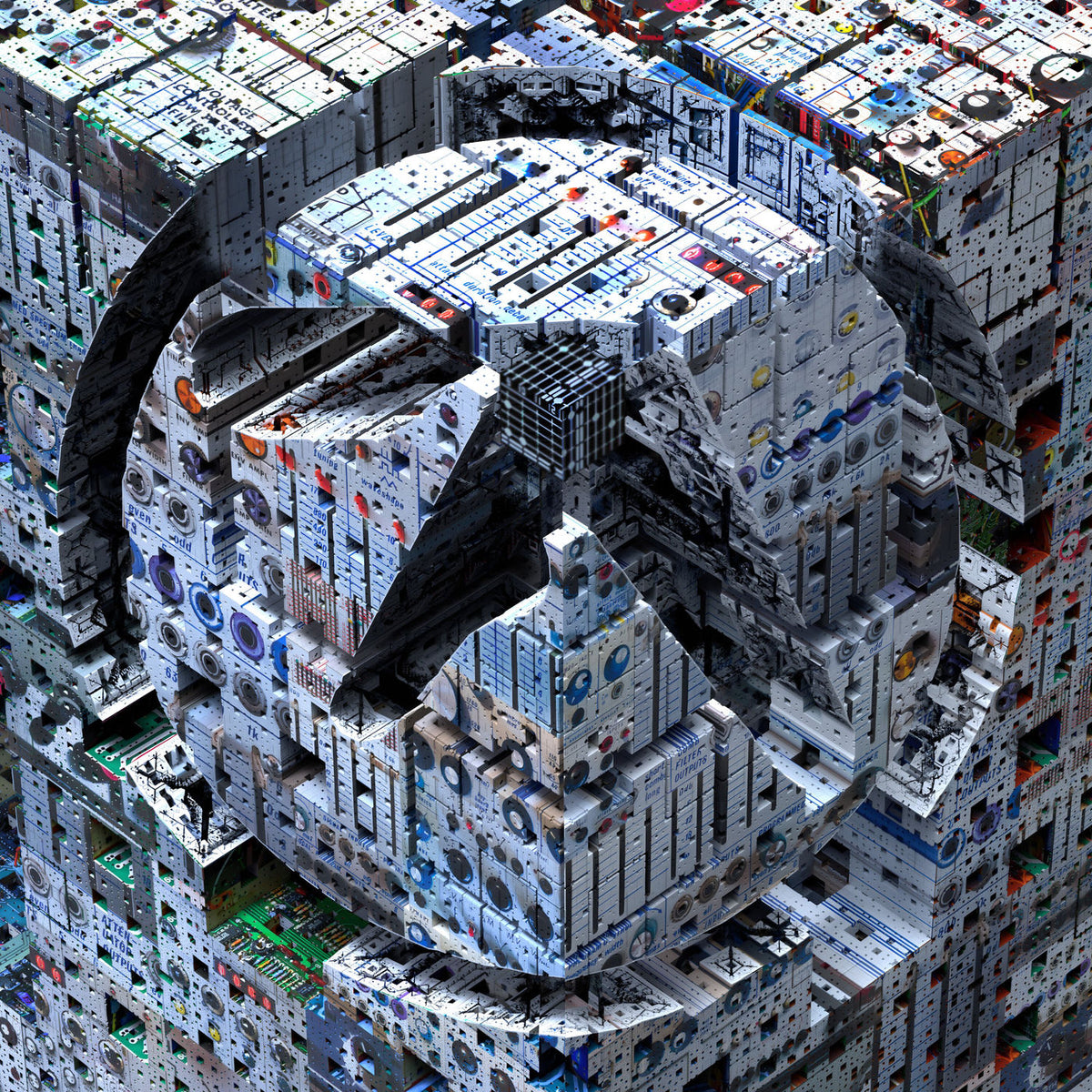 Aphex Twin – Blackbox Life Recorder 21f / in a room7 F760 vinyl cover