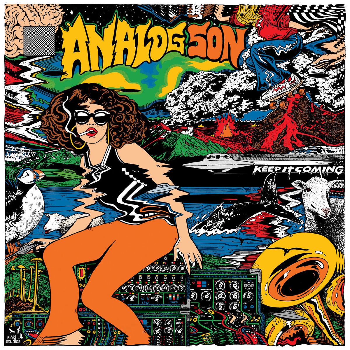 Analog Son – Keep It Coming vinyl record cover