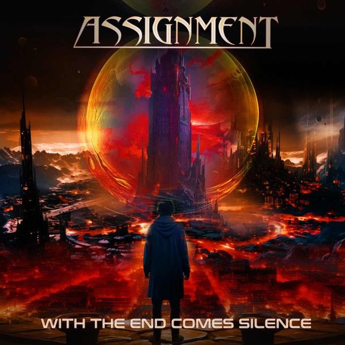 Assignment – With the End Comes Silence vinyl record cover