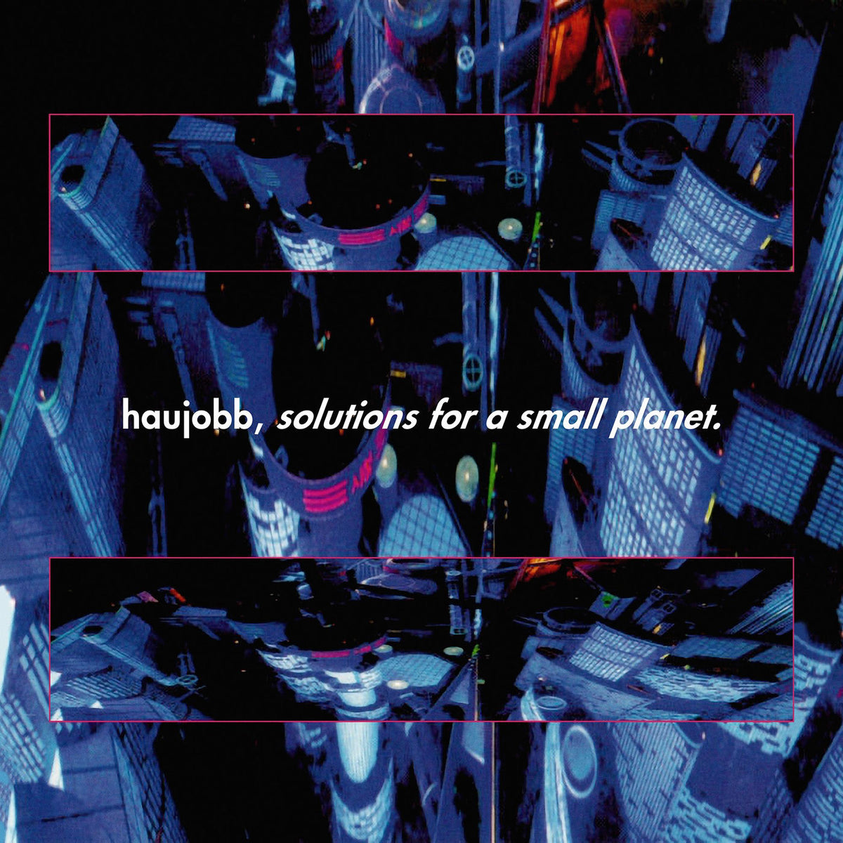 Haujobb – Solutions For A Small Planet vinyl record cover