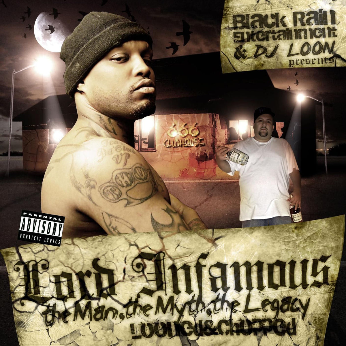 Lord Infamous – Man, The Myth, The Legacy vinyl record cover