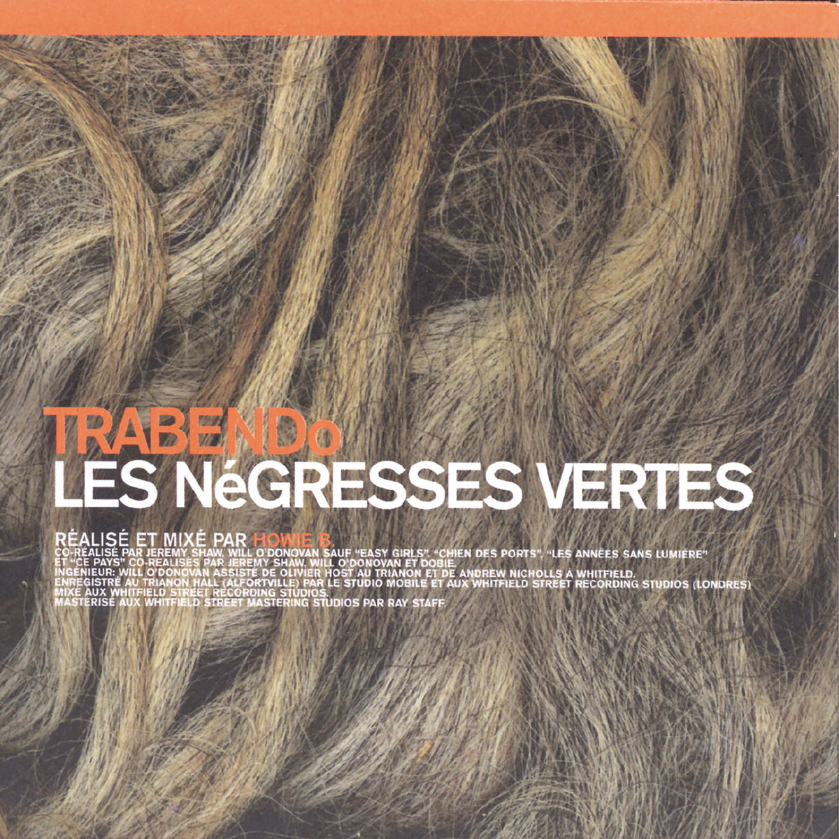 Les Negresses Vertes – Trabendo -Lp+Cd- vinyl record cover