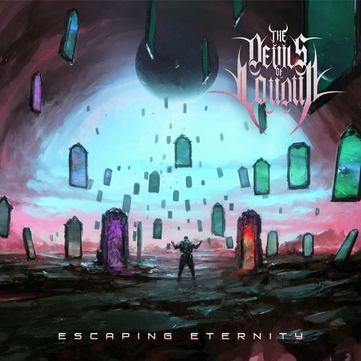 Devils Of Loudun – Escaping Eternity vinyl record cover